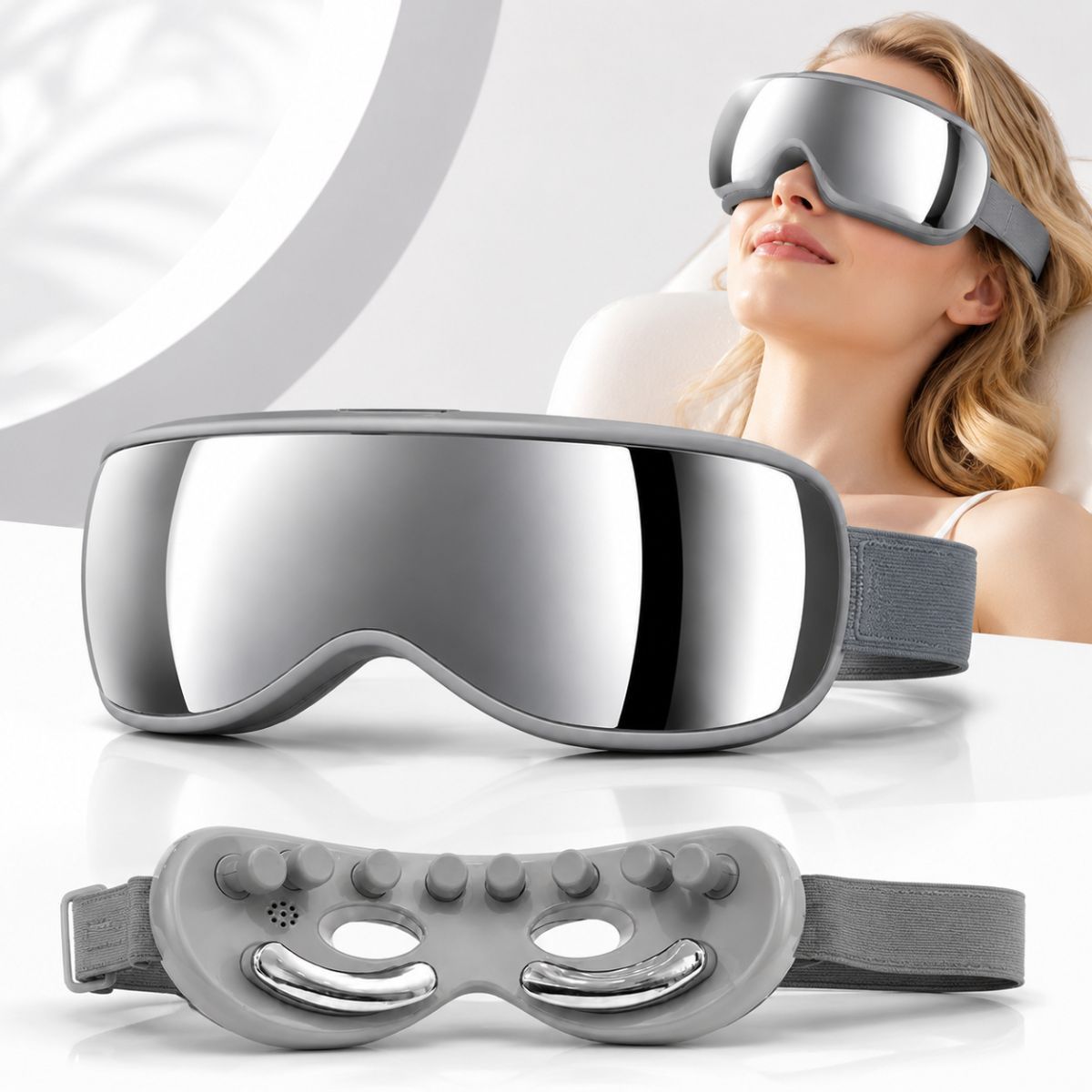 Eye Massager Mist Therapy Heat Therapy Dry Eye Relief Eye Fatigue Sensitive - Image 1