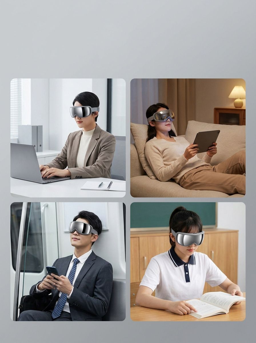 Eye Massager Mist Therapy Heat Therapy Dry Eye Relief Eye Fatigue Sensitive - Image 6