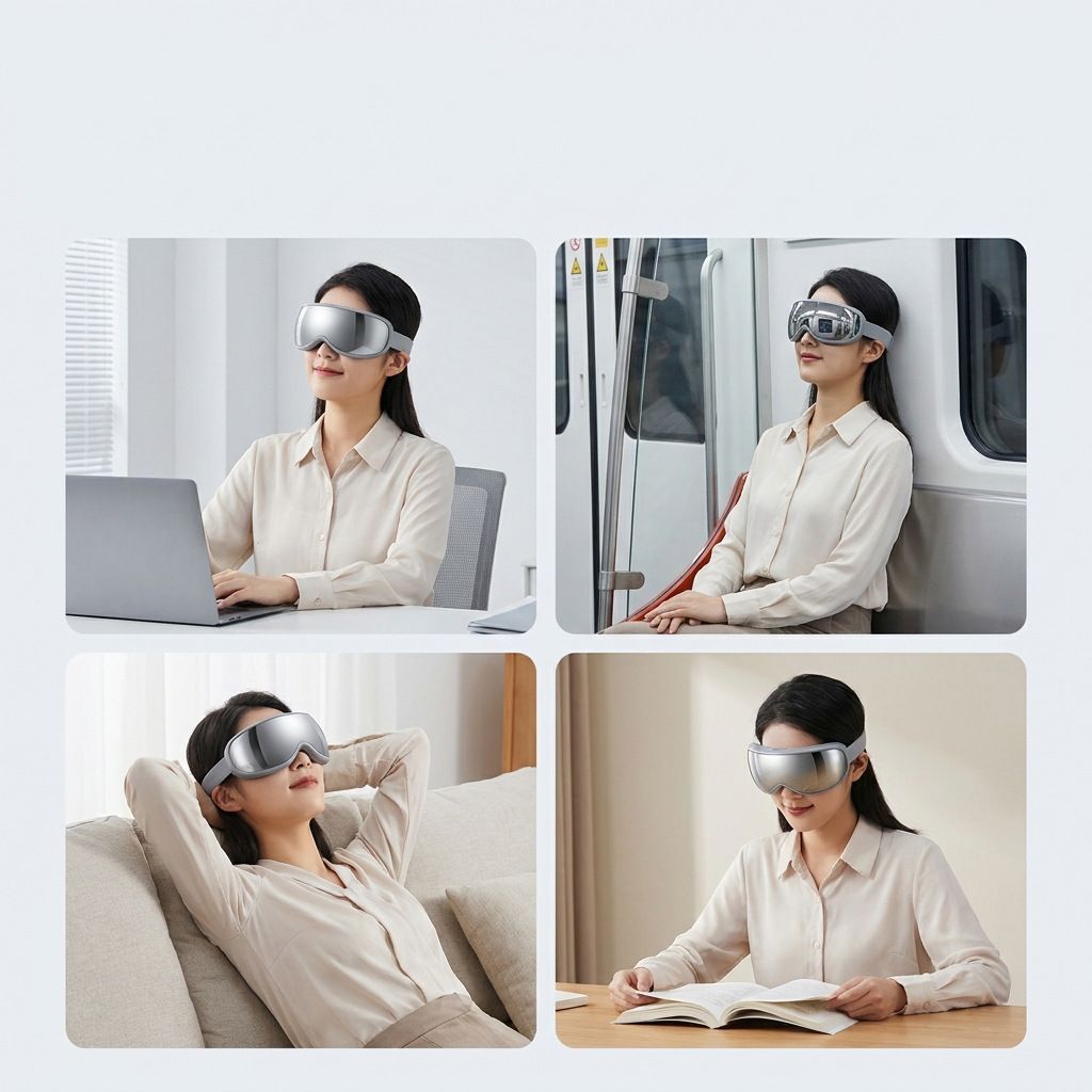 Eye Massager Mist Therapy Heat Therapy Dry Eye Relief Eye Fatigue Sensitive - Image 7
