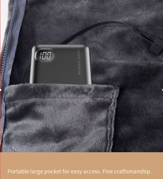 Portable Electric Blanket Heated Throw Low Voltage Blanket Camping Heater Car - Image 3