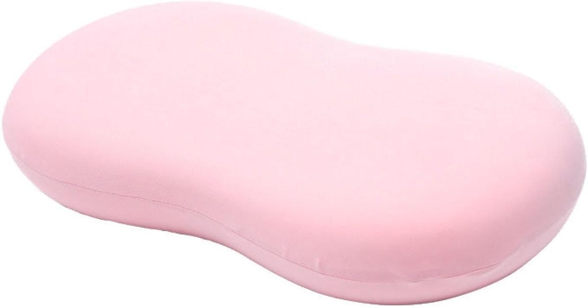 Soft and Comfortable Cat Belly Pillow Home Memory Foam Pillow Cervical Deep Sleep Memory Pillow High Pillow - Pink - Size 55 * 35 * 11cm - Image 1