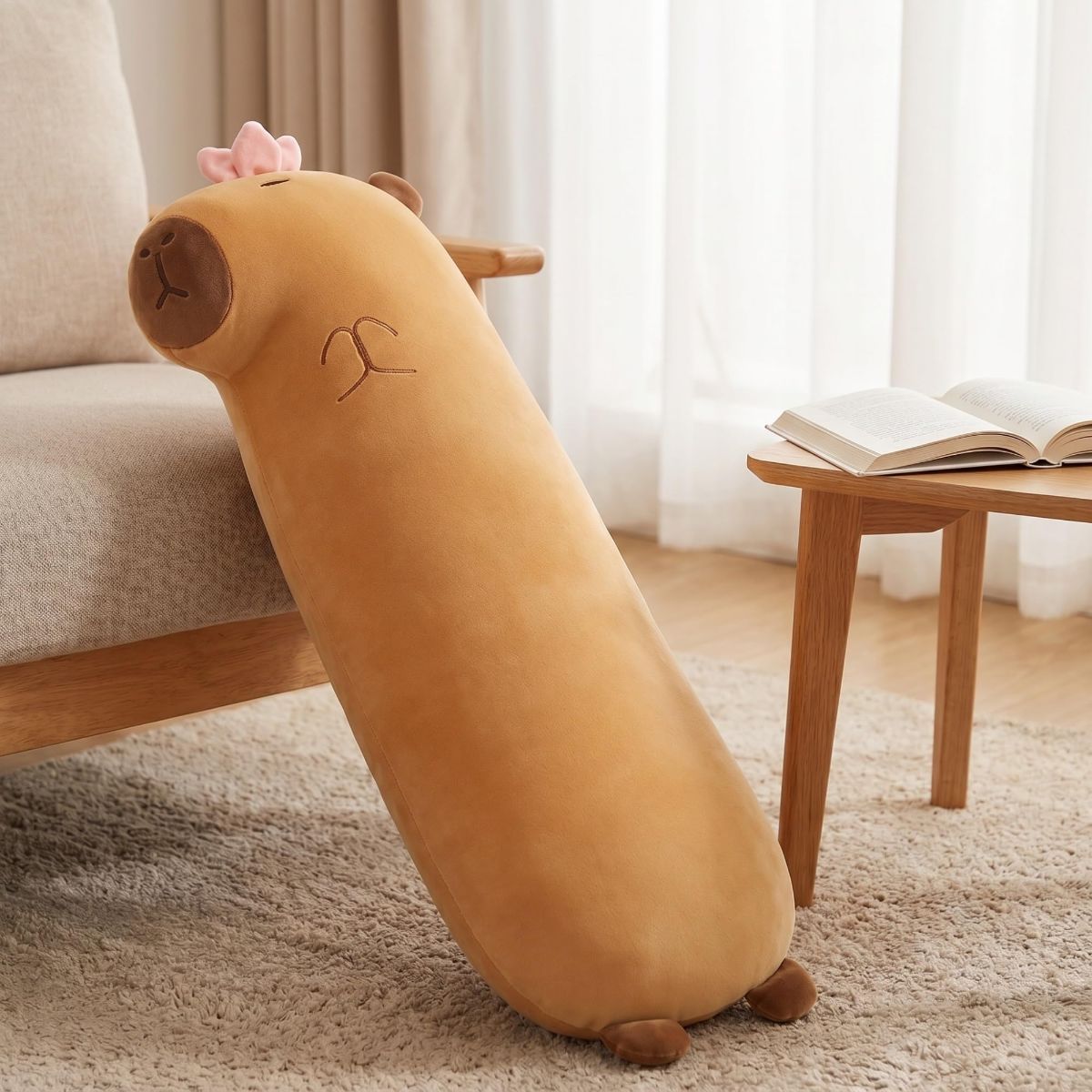 Cartoon Plush Body Pillow Side-Sleeper Pillow Pregnancy Pillow Cute Room Decor 90cm - Image 6