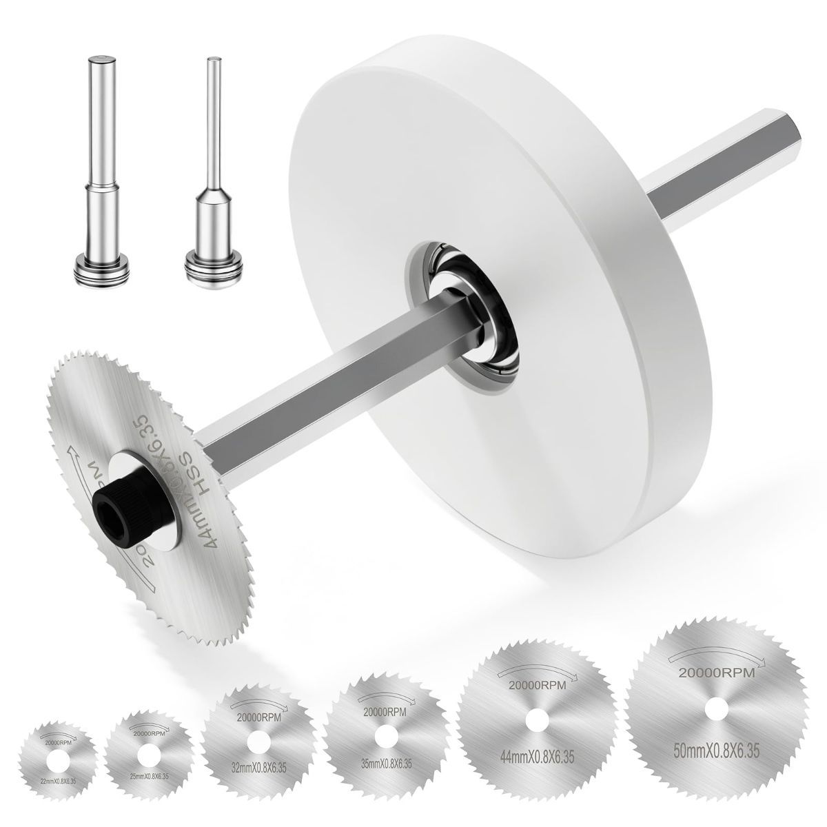 Inside Pipe Cutter for PVC Pipe - Internal PVC Cutter Tool with 6 HSS Saw Blades & 3.15