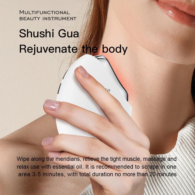 Rechargeable Facial Massager Smart Color Light Facial Toning Hot - Image 3