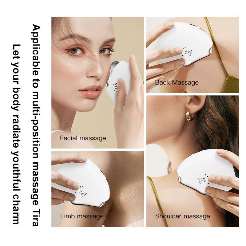 Rechargeable Facial Massager Smart Color Light Facial Toning Hot - Image 5