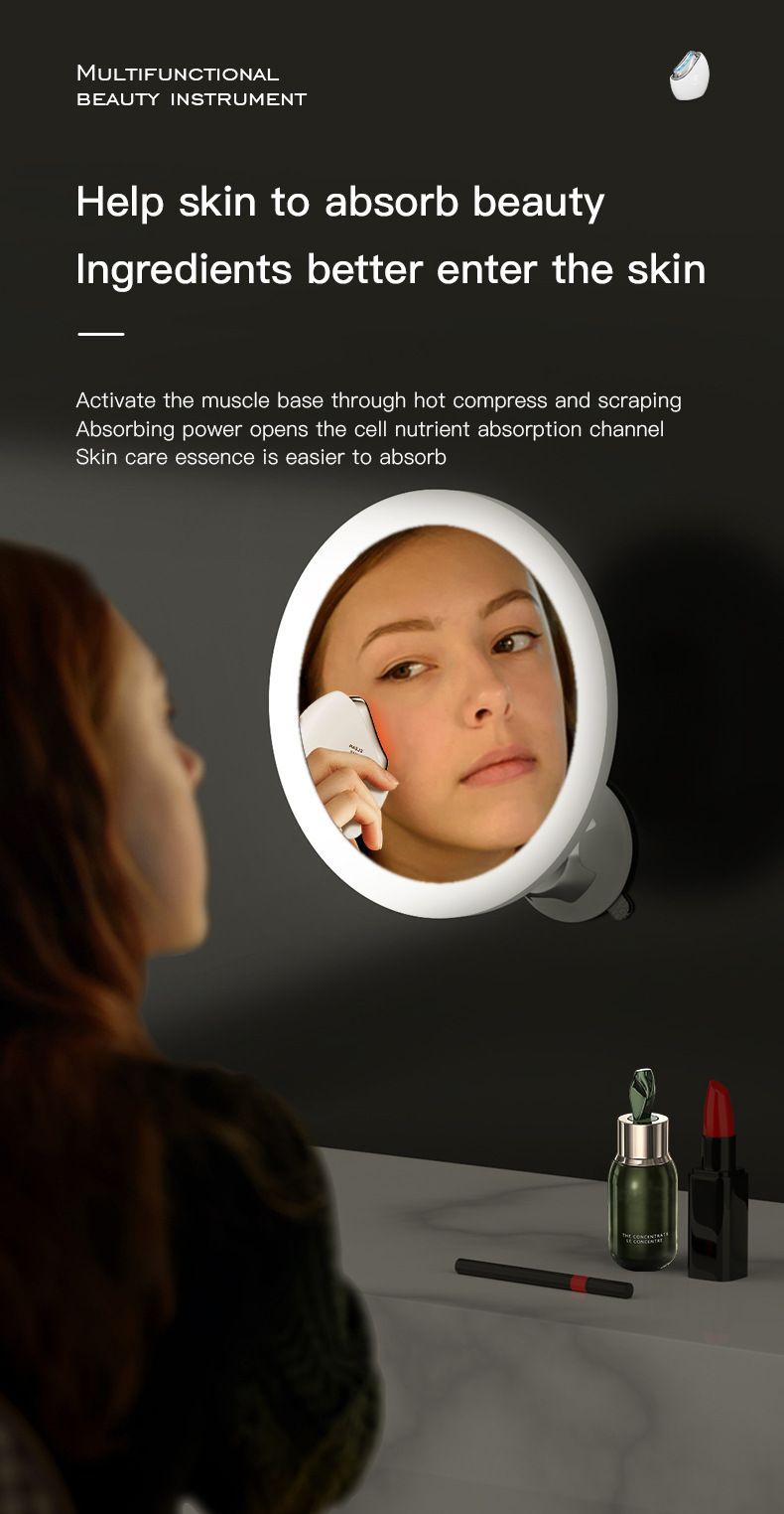 Rechargeable Facial Massager Smart Color Light Facial Toning Hot - Image 6