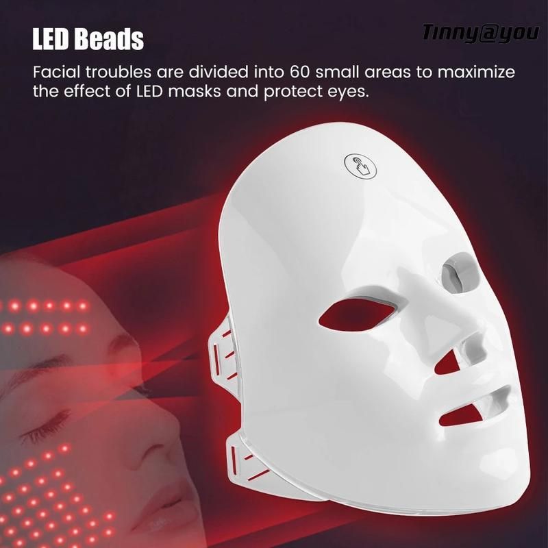 LED Facial Mask Skin Rejuvenation Anti-Aging LED Therapy Skincare Device - Image 3