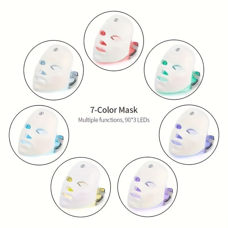 LED Facial Mask Skin Rejuvenation Anti-Aging LED Therapy Skincare Device - Image 4