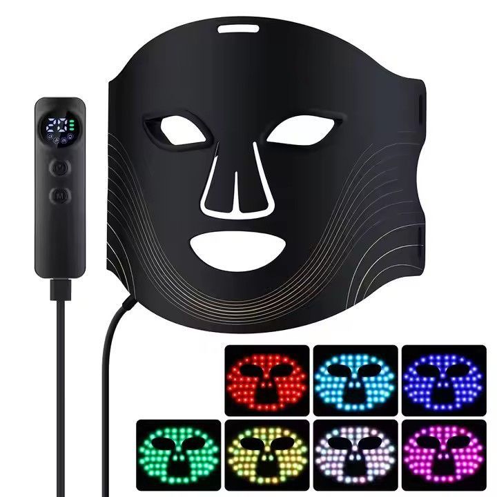LED Facial Mask Beauty Device Skin Rejuvenation Firm Contours Fade Fine Lines - Image 3