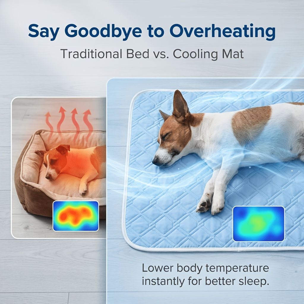 Instant Cooling Pet Mat Self Cooling Pet Mat No Electricity Pet Mat Pet Cooling - Image 3