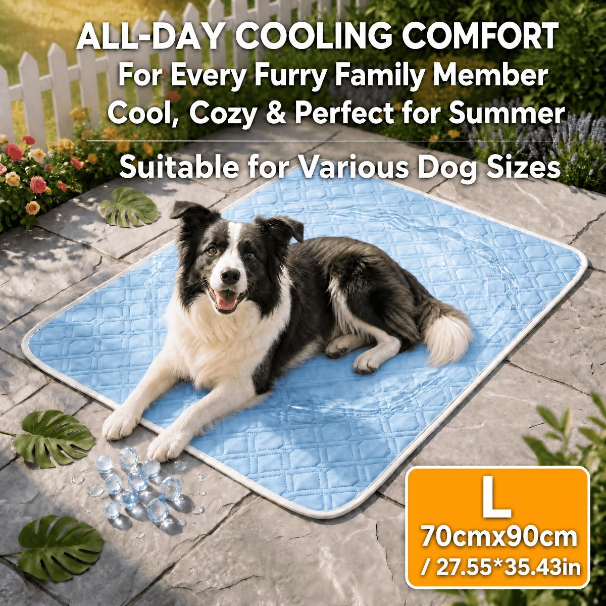 Instant Cooling Pet Mat Self Cooling Pet Mat No Electricity Pet Mat Pet Cooling - Image 8