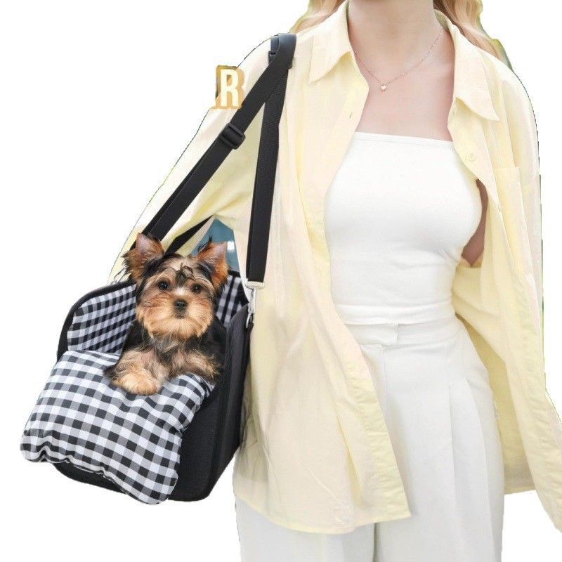 Pet Car Seat Small Dog Car Seat Dog Travel Safety Secure Pet Seat Comfortable - Image 2