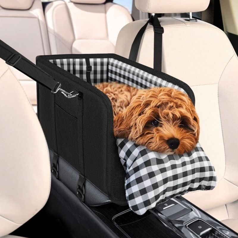 Pet Car Seat Small Dog Car Seat Dog Travel Safety Secure Pet Seat Comfortable - Image 6