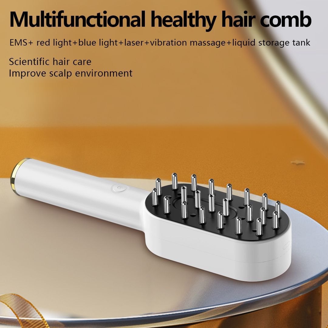 Electric Massage Comb Scalp Massager Relaxation Tool Self-Care Hair - Image 5