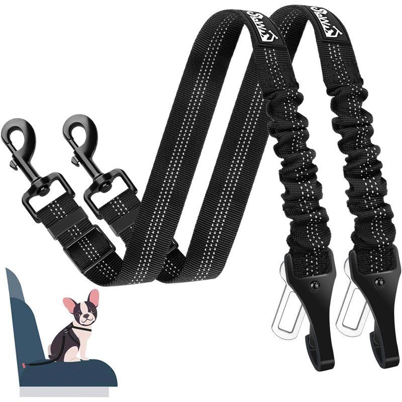 Pet Car Safety Leash Pet Car Accessories Pet Safety Car Travel For Pets Durable - Image 1
