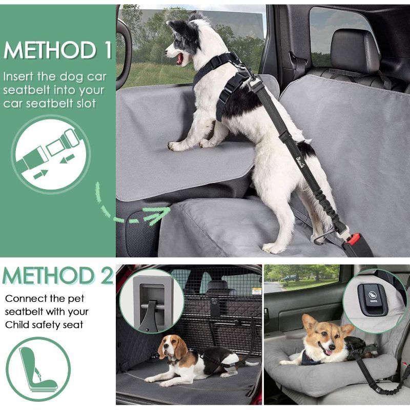 Pet Car Safety Leash Pet Car Accessories Pet Safety Car Travel For Pets Durable - Image 5