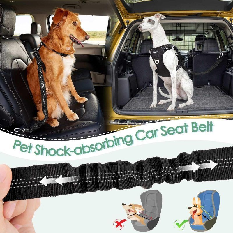 Pet Car Safety Leash Pet Car Accessories Pet Safety Car Travel For Pets Durable - Image 7