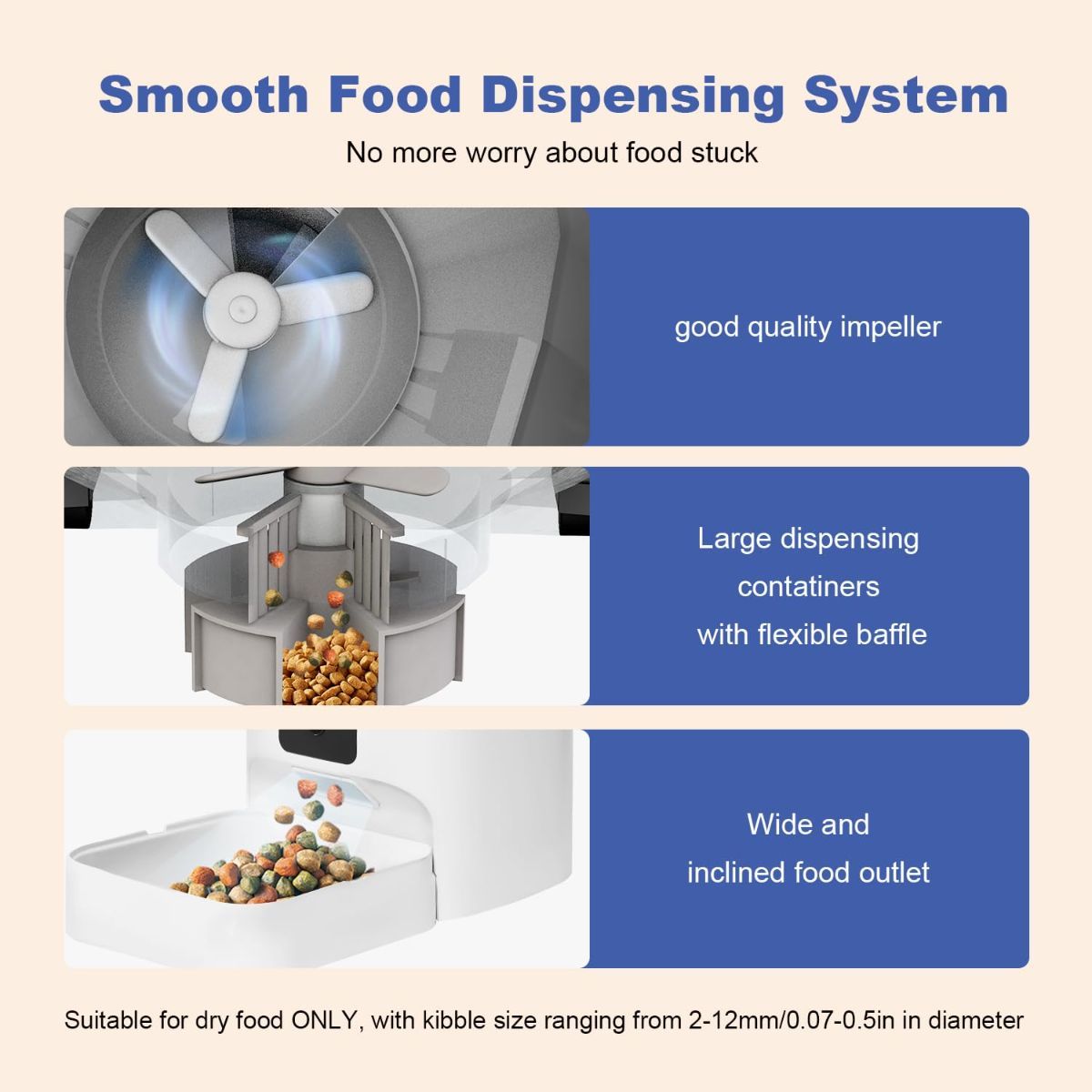 Automatic Cat Feeder 4L Cat Feeder Programmable Cat Feeder Cat Food Dispenser - Image 3