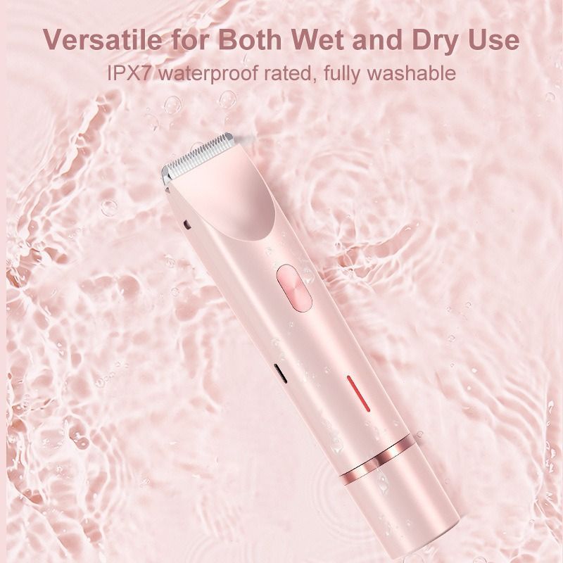 Rechargeable Women'S Hair Trimmer Painless Hair Removal For Women Underarm Hair & Bikini Area - Image 7