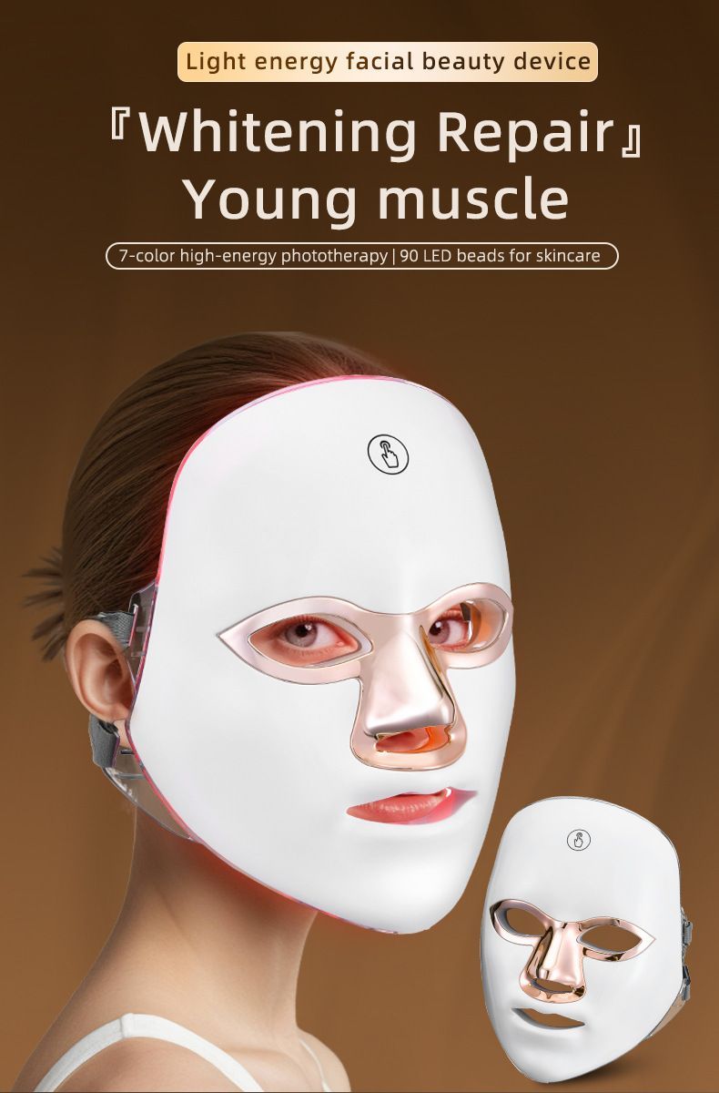 Facial Beauty Device LED Skin Whitening Anti-Aging Skincare - Image 2