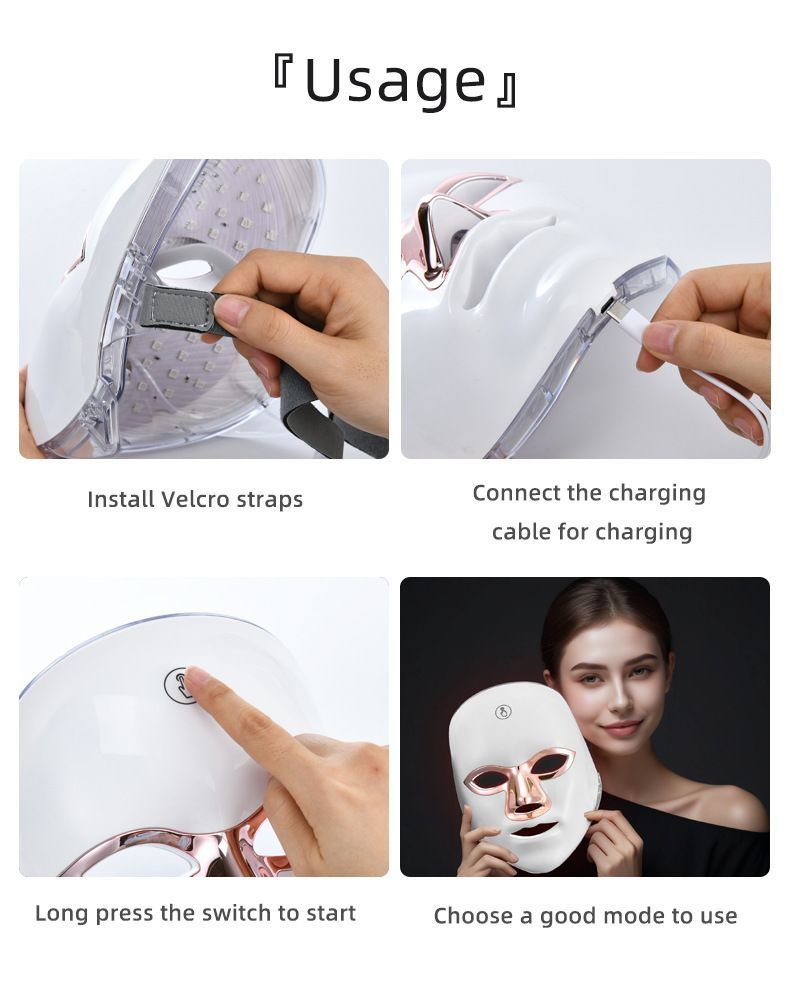 Facial Beauty Device LED Skin Whitening Anti-Aging Skincare - Image 6