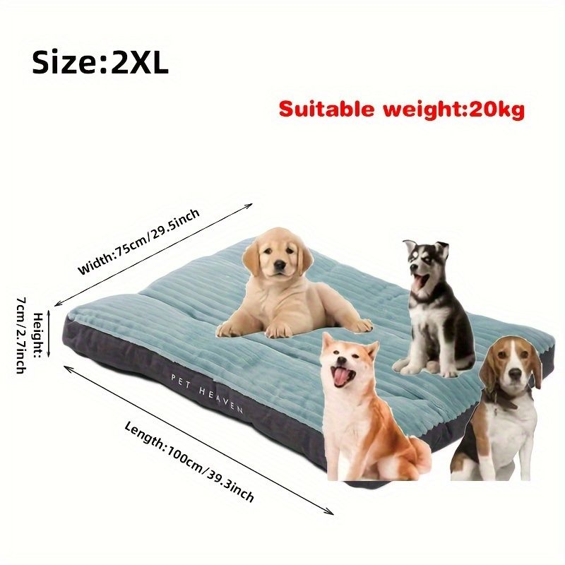 luxury dog sleep mat, dog comfort mat, high quality dog mat, stylish dog bedding, Australian pet supplies, dog bed for home decor, plush dog mat, durable dog mat, easy clean dog bed, dog resting mat - Image 3