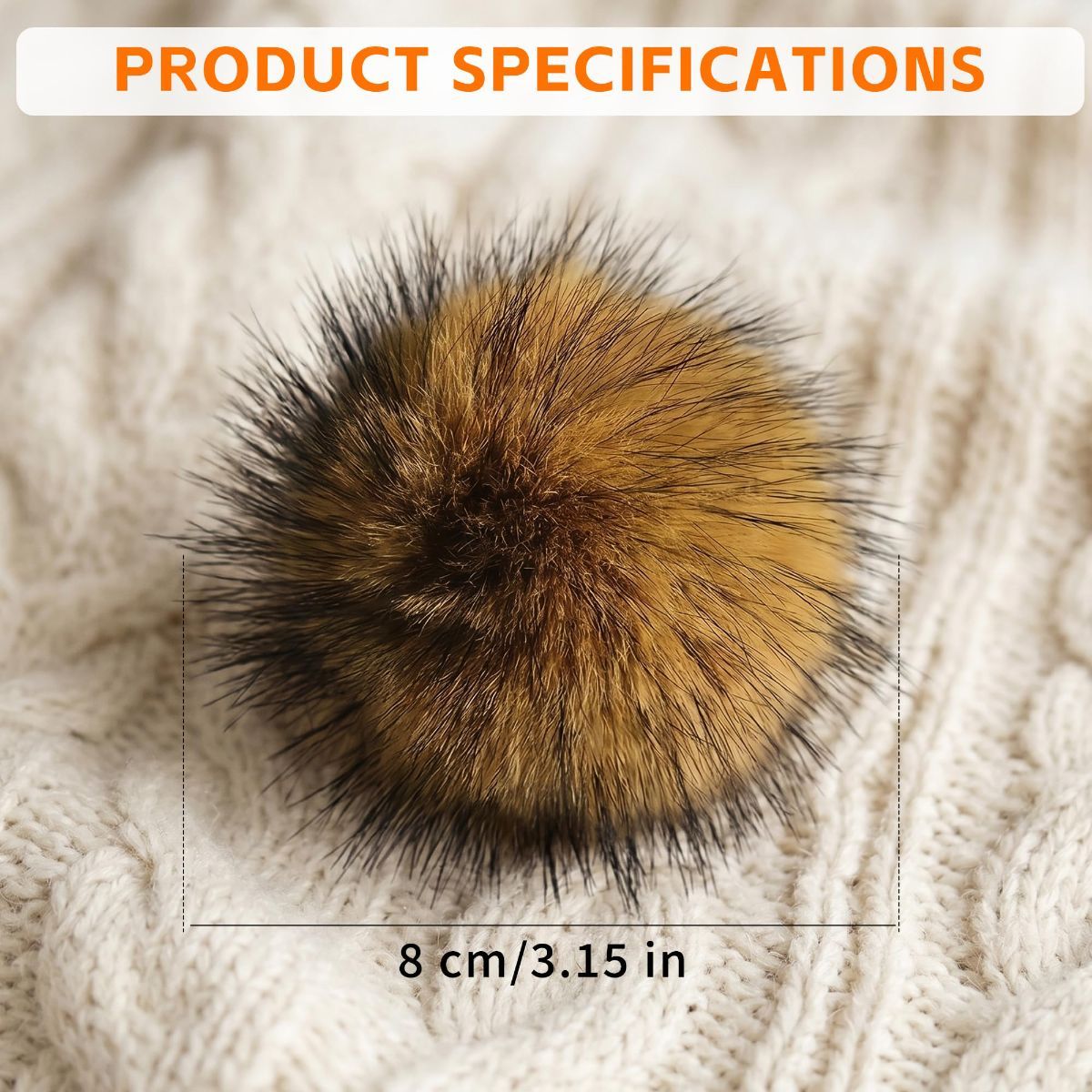 Cat Toys Furry Pom-Pom Toys Durable Cat Toys Indoor Cat Toys Cat Playtime - Image 4