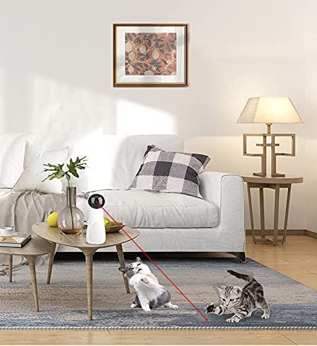 Automatic Cat Laser Toy Cat Exercise Toy Interactive Cat Toy Cat Entertainment - Image 2