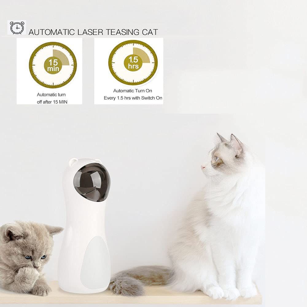 Automatic Cat Laser Toy Cat Exercise Toy Interactive Cat Toy Cat Entertainment - Image 4