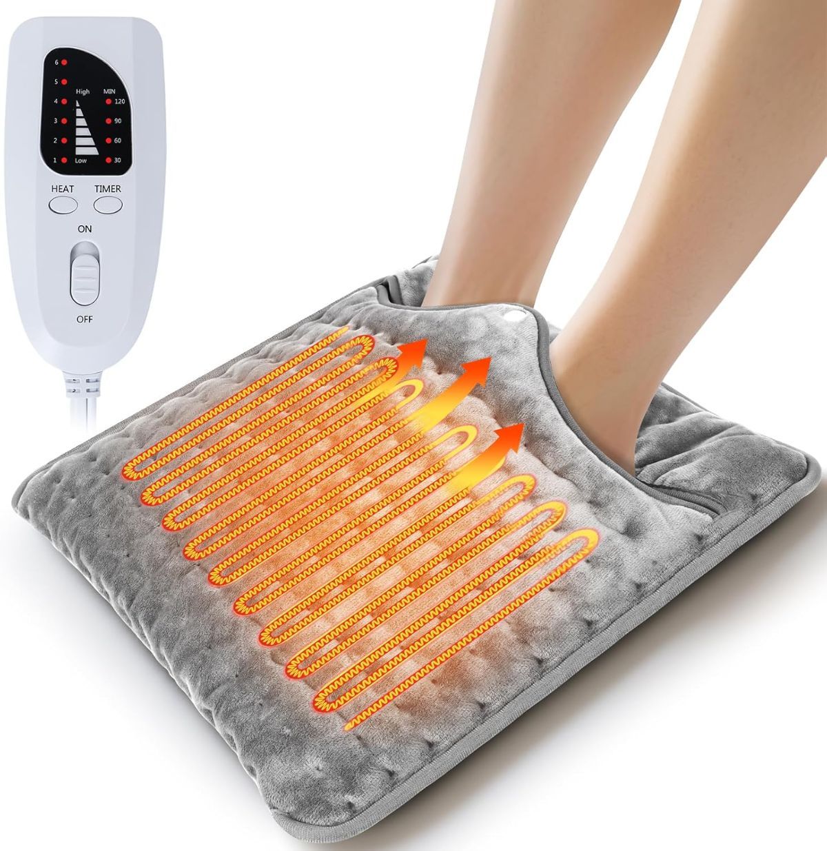 Electric Heated Foot Warmers for Men and Women 16