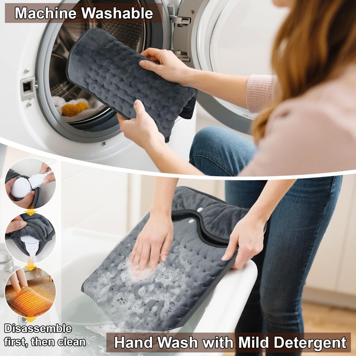 Electric Heated Foot Warmers for Men and Women 16