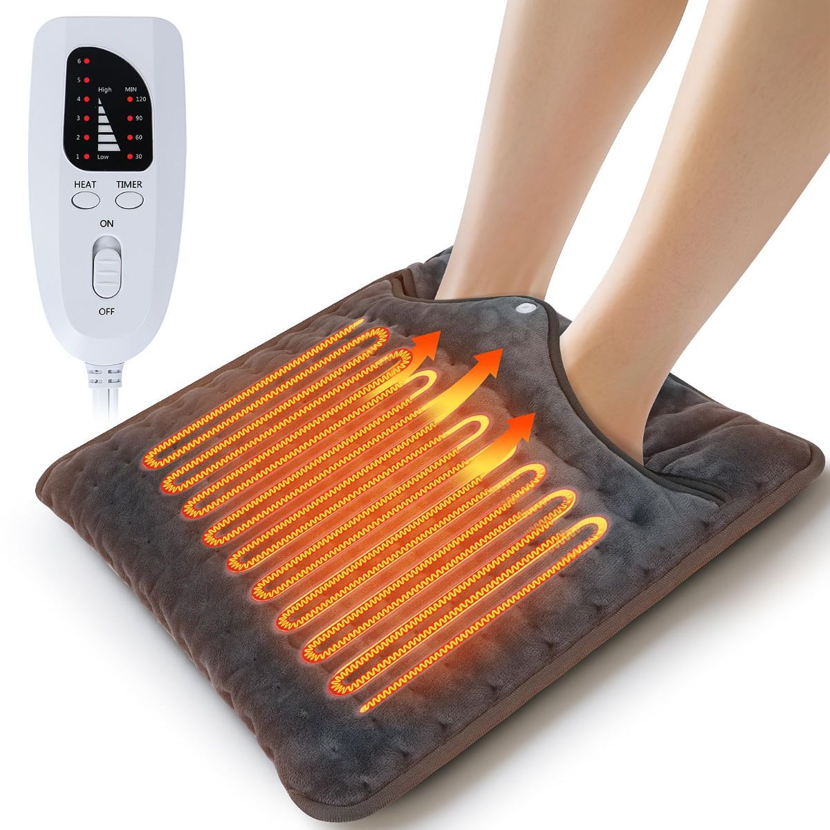 Electric Heated Foot Warmers for Men and Women 16