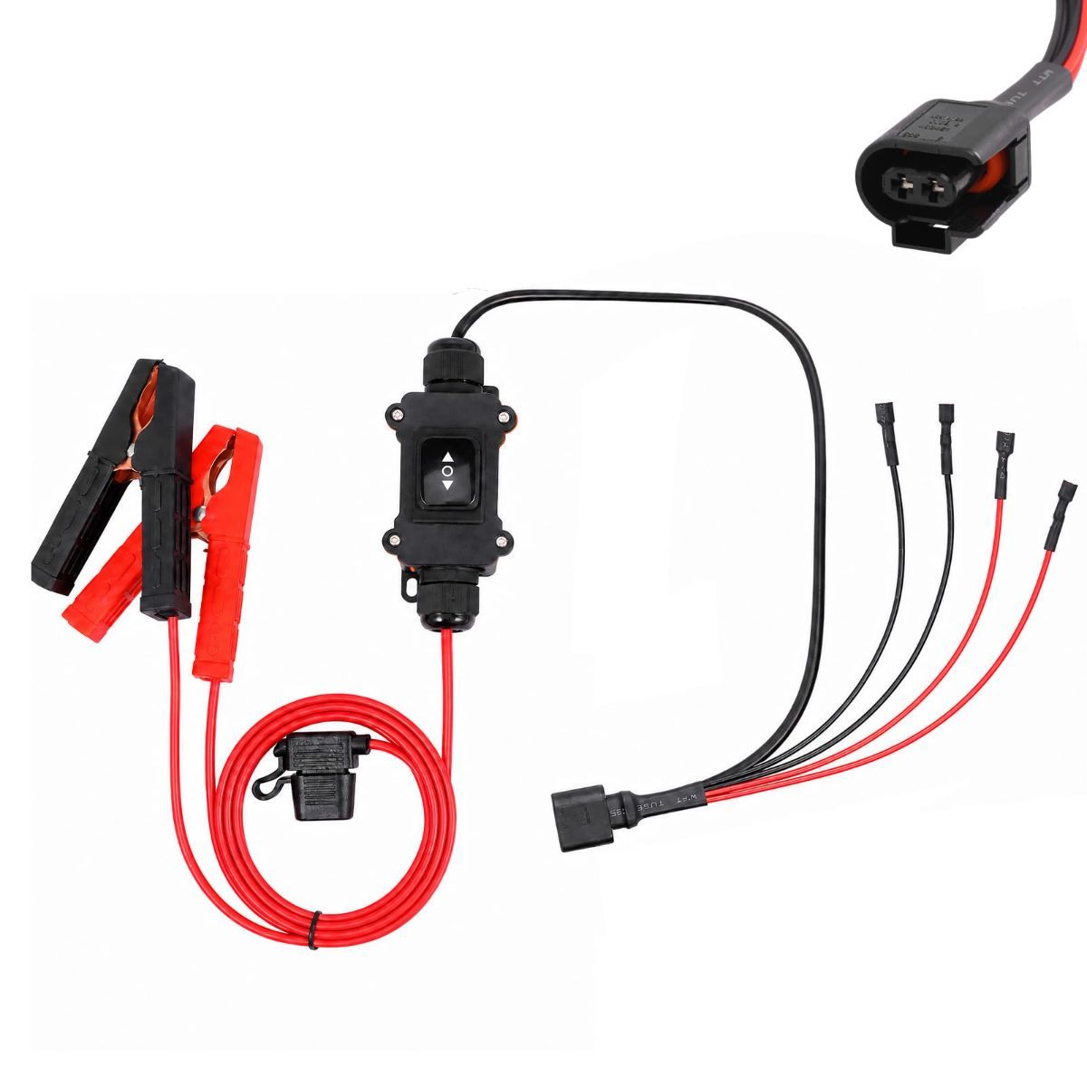 Universal Car Motor Diagnostic Tool, OBD2 Scanner & Battery Tester, Check Engine Light Code Reader, EPB Emergency Release Brake Bleeding Tool for Cars & Motorcycles - Image 1