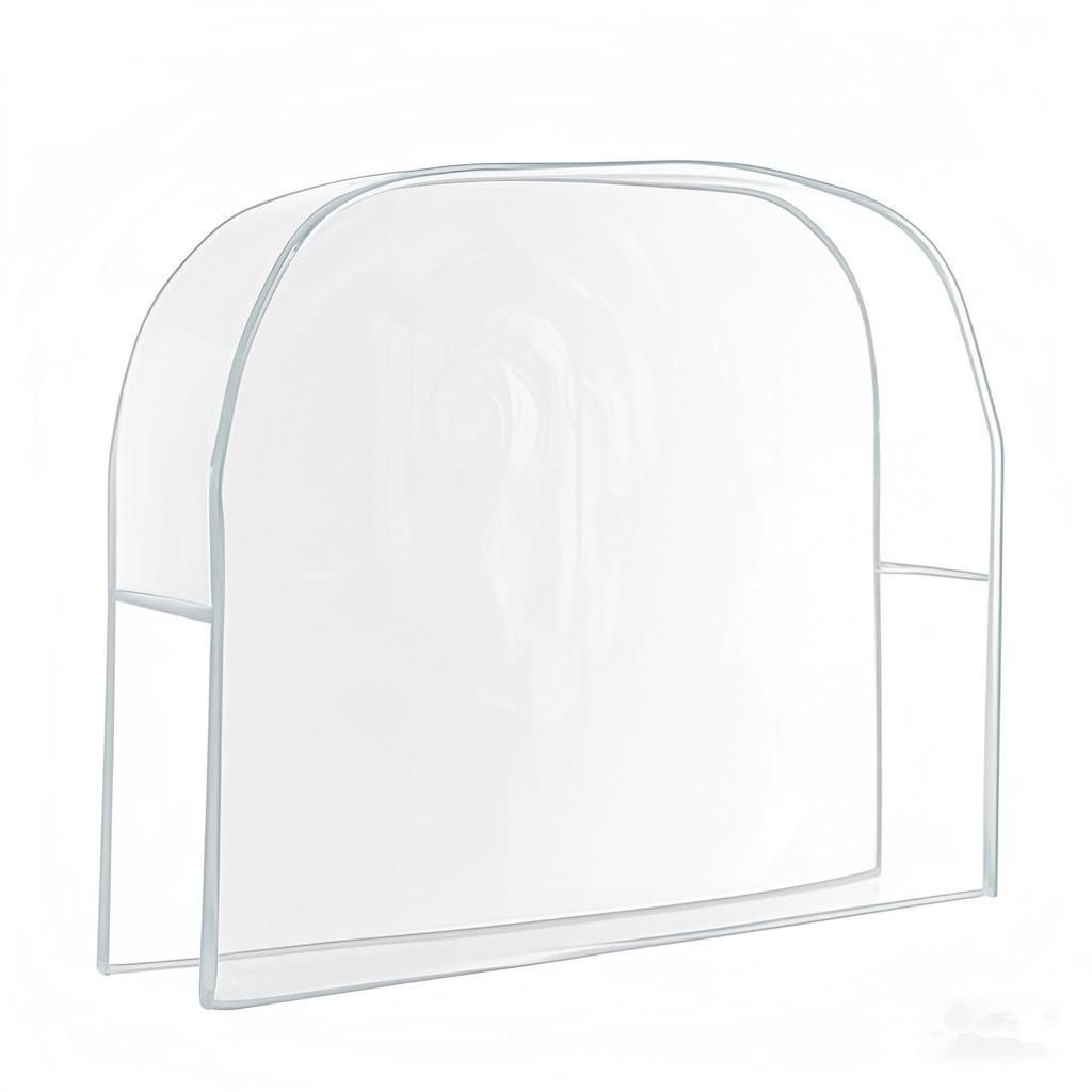 3Pcs Salon Chair Cover, PVC Clear Chair Back Covers, Waterproof Salon Chair Covers Protectors, Soft Salon Chair Back Cover, Fits Most Standard Salon Chairs Office Chairs, 20