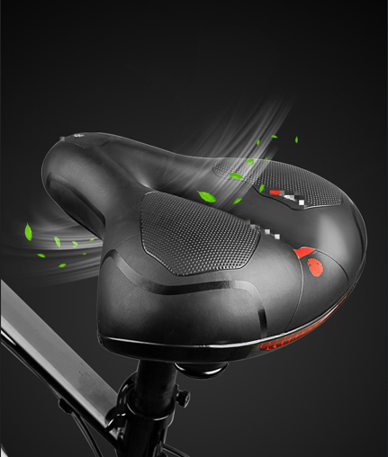Bike Saddle with Rechargeable Taillight: 21×25×11cm Silicone Seat, 700g, Wrench Included for Aussie Cyclists - Image 4