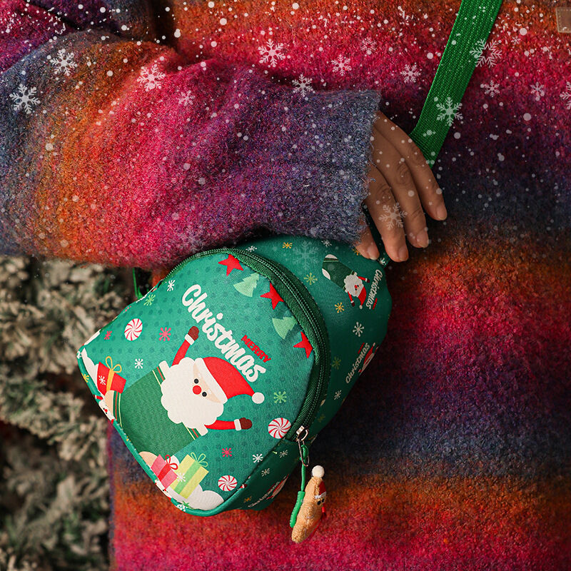 Christmas gifts Aussie Christmas Sling Bag Set – Red & Green Santa-Themed, Adjustable & Festive for Gifting & Styling - Image 5