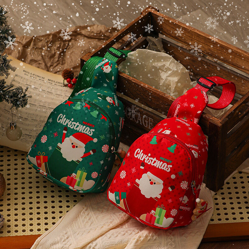 Christmas gifts Aussie Christmas Sling Bag -Santa-Themed, Adjustable & Compact for Festive Gifting & Styling(red) - Image 4