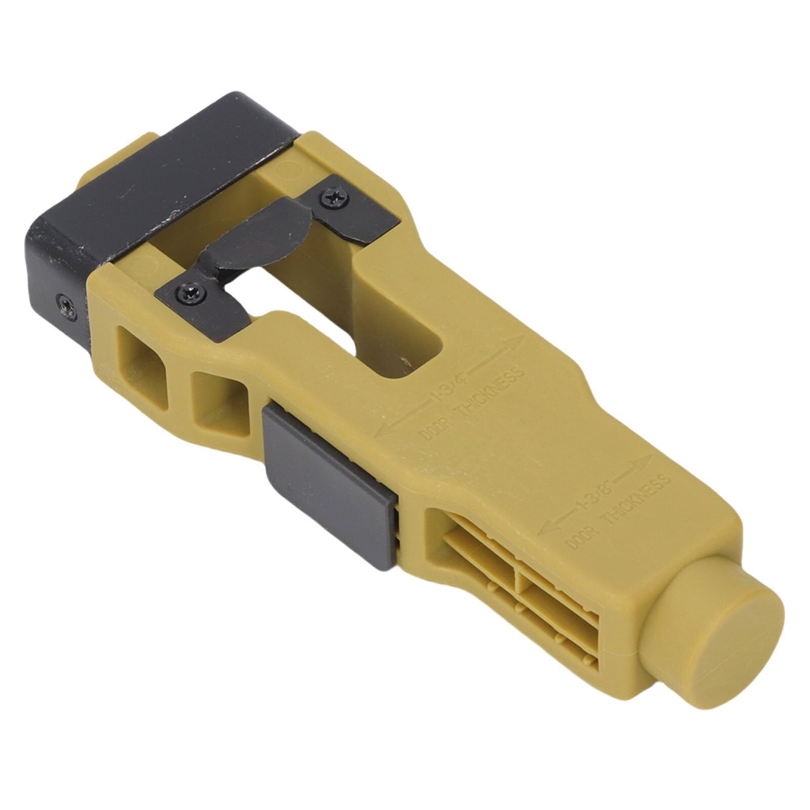 Green Door Latch Mortise Tool – Professional Stainless Steel & ABS Installation Kit for 1-3/4