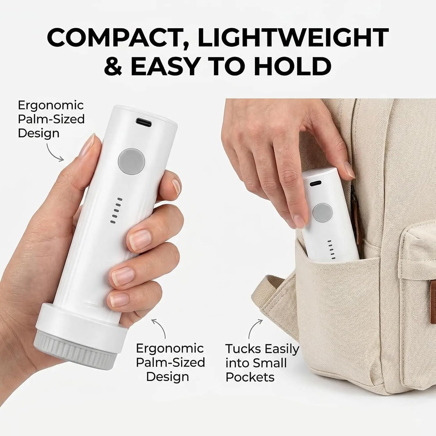 Travel Vacuum Bag Set with Rechargeable Cordless Pump – 3 Sizes for Clothes, Jackets & Accessories, Airtight Dual-Zipper Seal, 4000Pa Suction, Saves Up to 80% Luggage Space, Lightweight & Portable (15 Combo Travel Size) - Image 6
