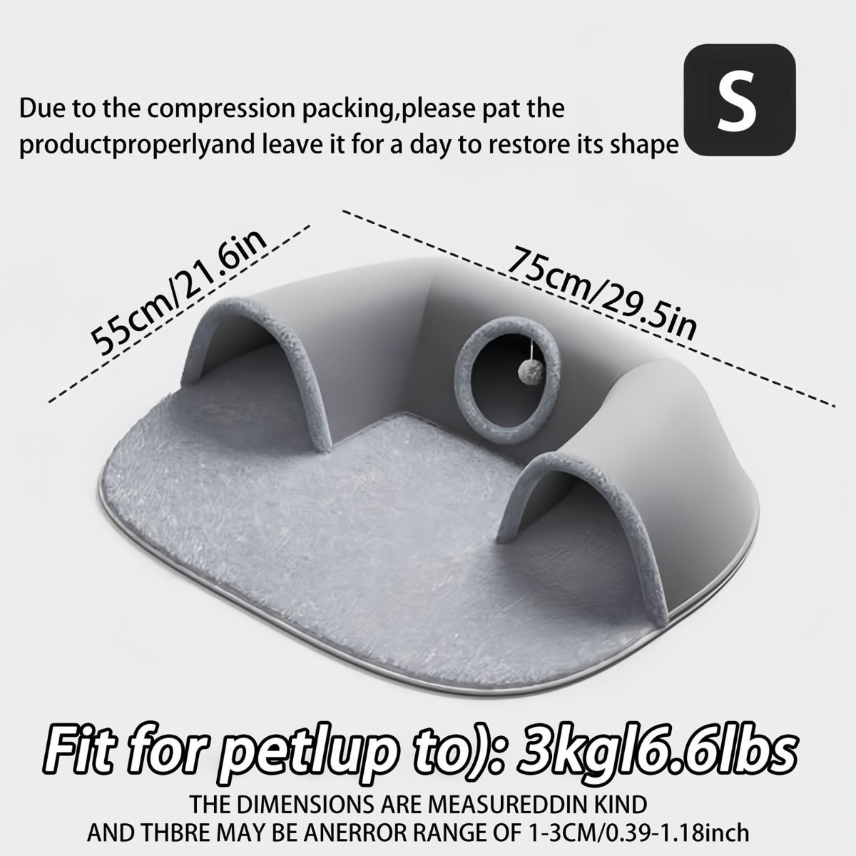 Cat Bed Cat Furniture Cat Tunnels Cat Toy Cat Comfort Cat Entertainment - Image 6