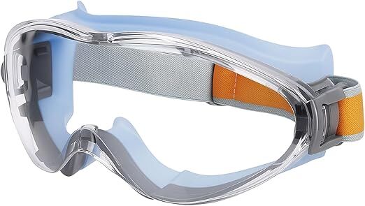 Christmas gifts Anti-Fog Safety Goggles, Outdoor Wind & Dust Protection, Clear Vision Lab & Work Goggles for Aussies(blue) - Image 1