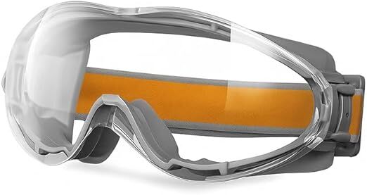 Christmas gifts Anti-Fog Safety Goggles, Outdoor Wind & Dust Protection, Clear Vision Lab & Work Goggles for Aussies(grey) - Image 1