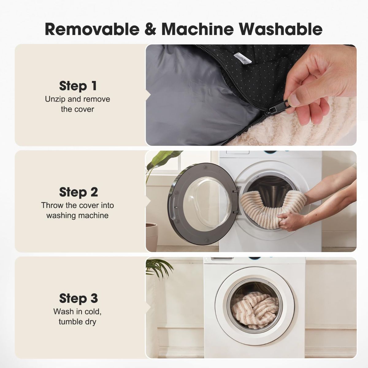 Dog Bed Soft Dog Bed Rabbit Velvet Dog Bed Teddy Fabric Dog Bed Cozy Dog Bed - Gray - Size 20in*19in - Image 3