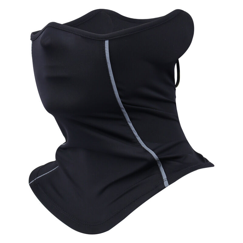 Christmas gift-Premium Ice Silk Neck Scarf Mask - Summer Cooling Essential - Breathable UV Protection - Reflective Design - Beat the Heat Comfortably（black） - Image 1
