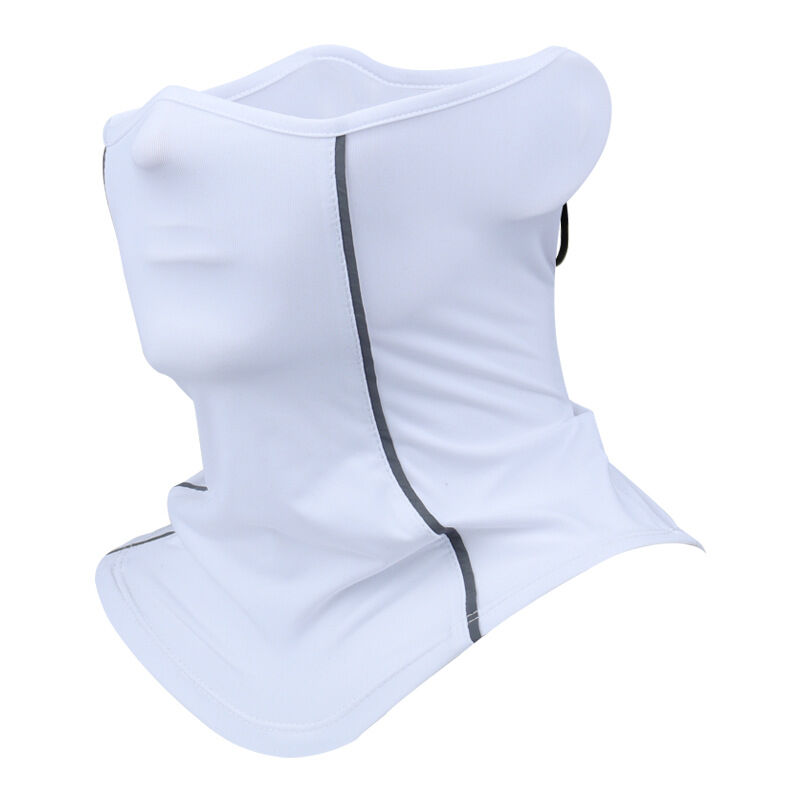 Christmas gift-Premium Ice Silk Neck Scarf Mask - Summer Cooling Essential - Breathable UV Protection - Reflective Design - Beat the Heat Comfortably（white） - Image 1