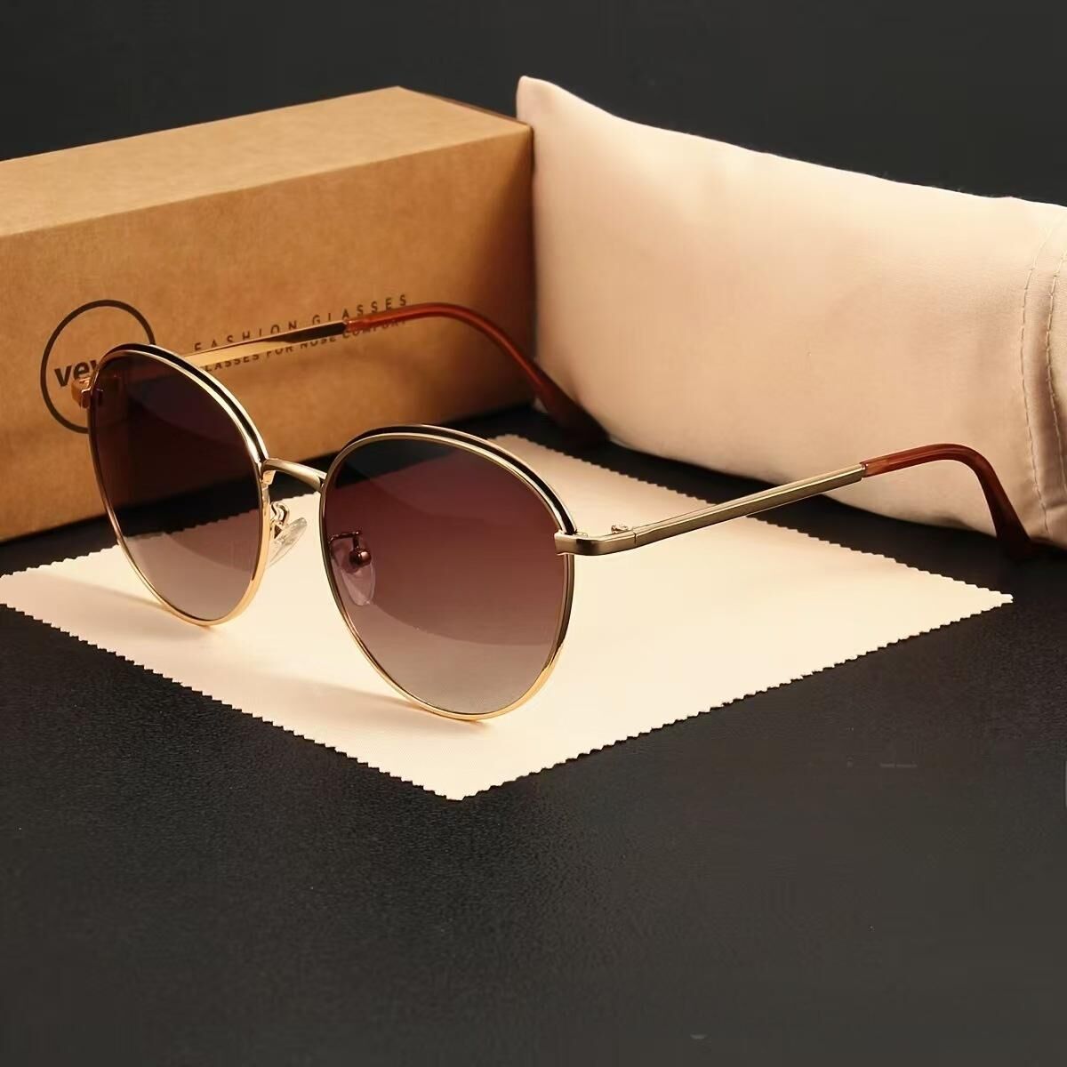 Minority design sense sunglasses-do not bump into individual styles, showing a unique fashion attitude! - Image 1