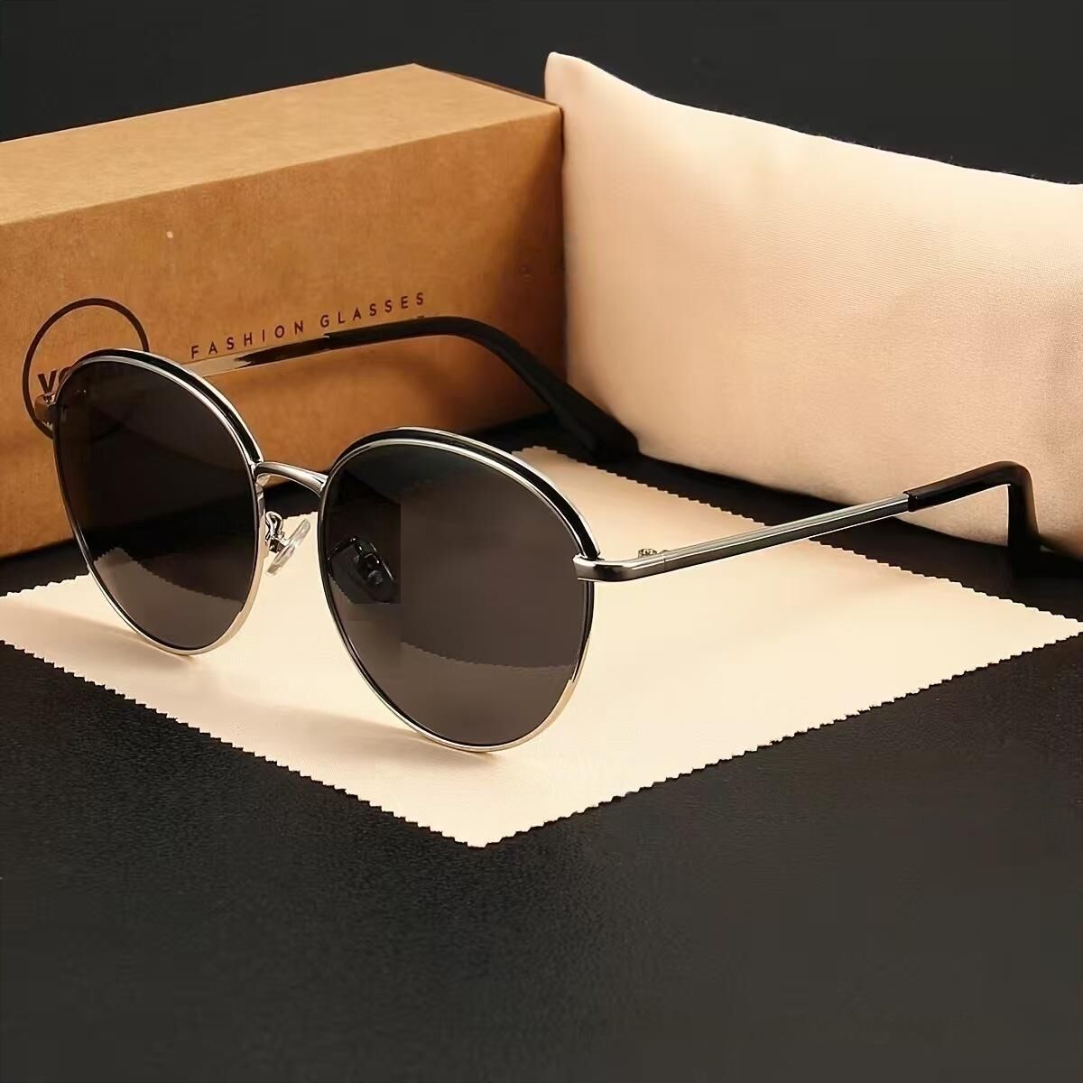 Minority design sense sunglasses-do not bump into individual styles, showing a unique fashion attitude! - Image 1