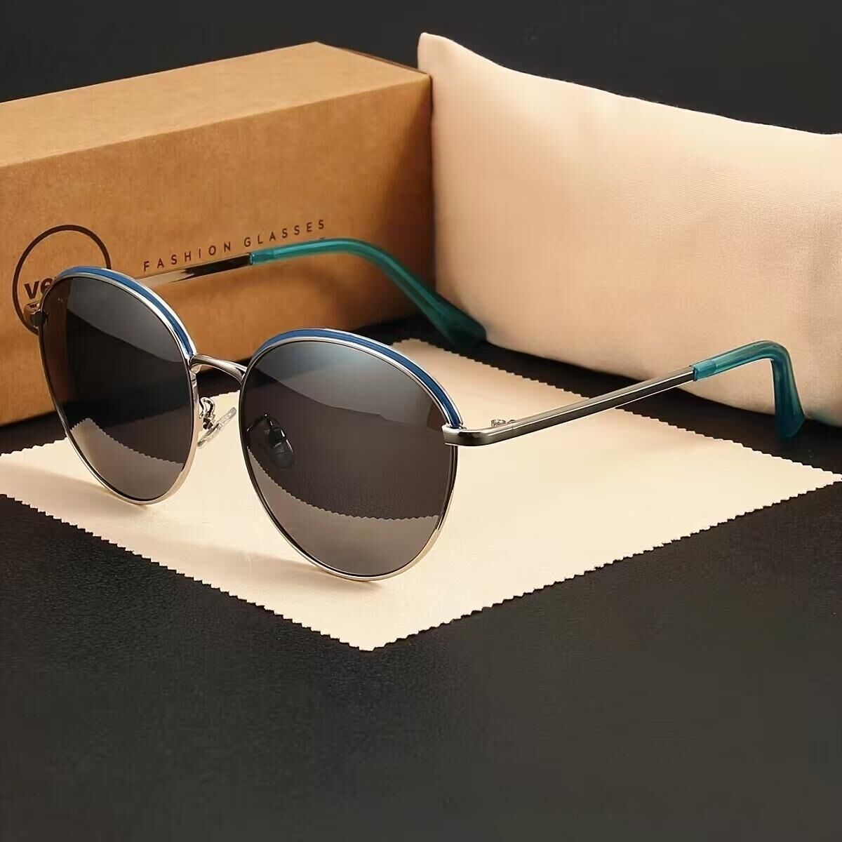 Minority design sense sunglasses-do not bump into individual styles, showing a unique fashion attitude! - Image 1