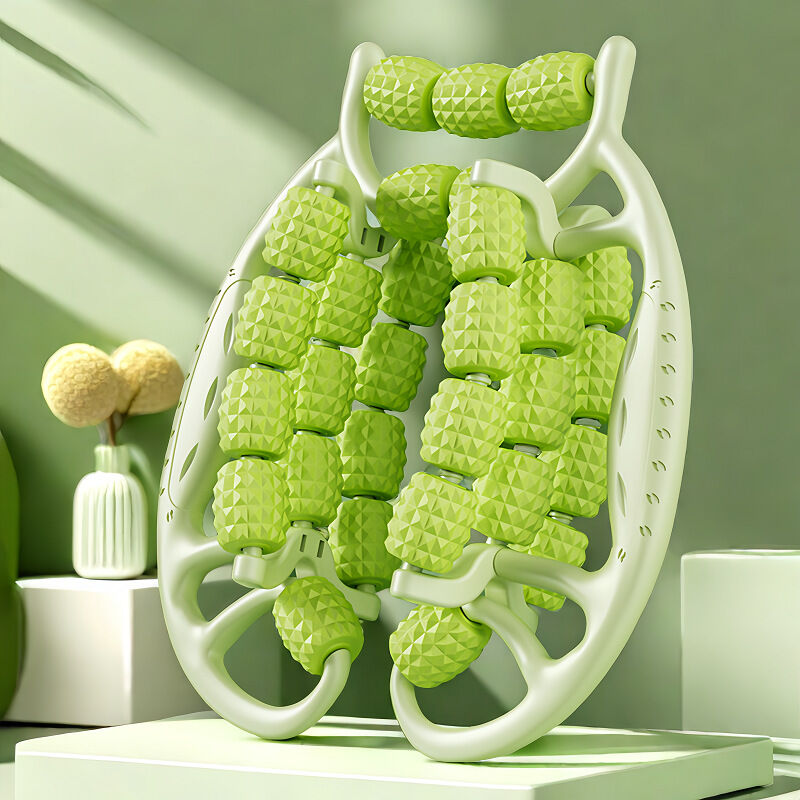 Christmas gift Muscle Relief Massage Roller: High-Density Foam Roller for Deep Tissue Relaxation, Fitness Recovery & Home Use（green）  - Image 1