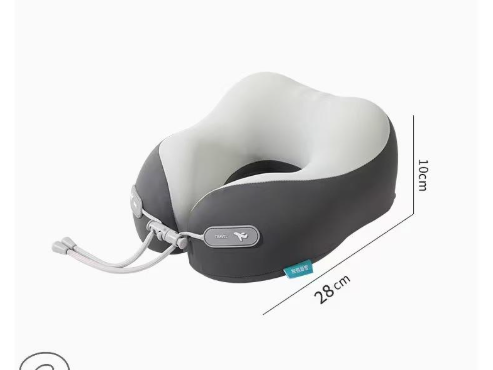 Cooling Memory Foam Neck Pillow for Travel-U-Shaped Ergonomic Travel Pillow for Adults,Flight Neck Pillow with Portable Case,Breathable Ice Silk Cover,Slow Rebound Support for Airplane,Car - Image 6
